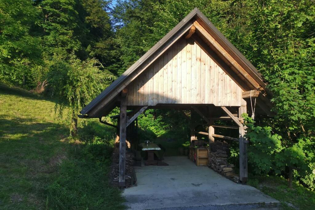 Cottage In The Woods - Lake Bohinji-tó Kültér fotó